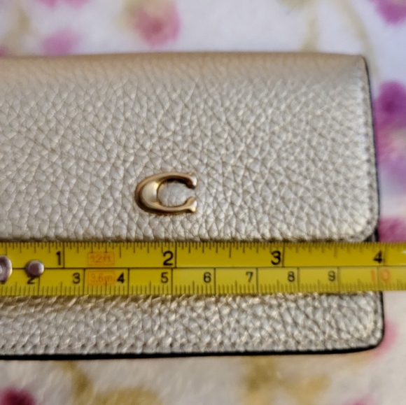 Coach Gold Crossbody Bag NWOT - Picture 13 of 16